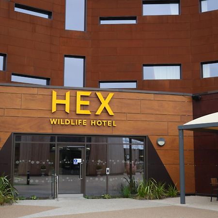 Hex Wildlife Hotel At Yorkshire Wildlife Park Doncaster Buitenkant foto