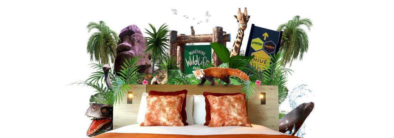 Hex Wildlife Hotel At Yorkshire Wildlife Park Doncaster Buitenkant foto